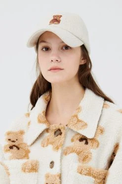 STORETS Dazzel Teddy Printed Cap ACCESSORIES