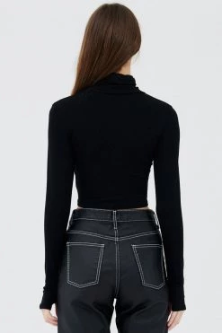 STORETS Olive Thumb Hole Top