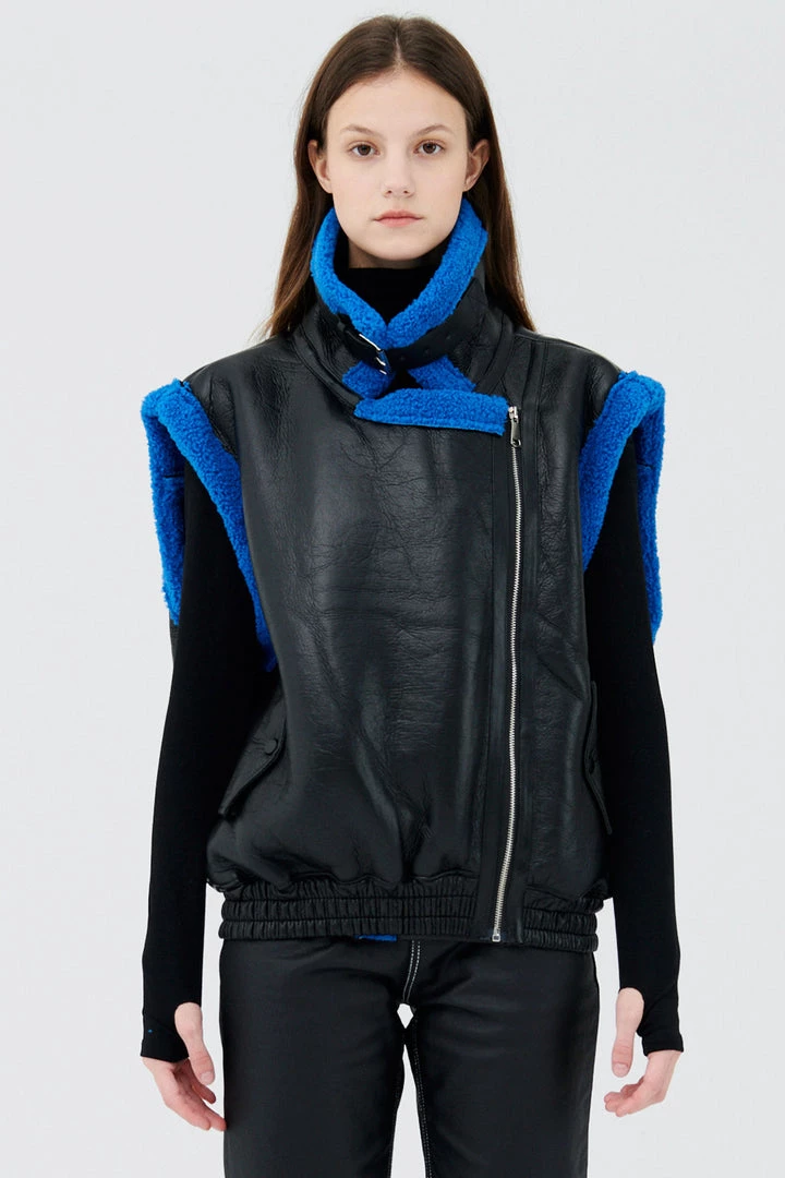 STORETS Arya Faux Shearling Vest CLOTHING