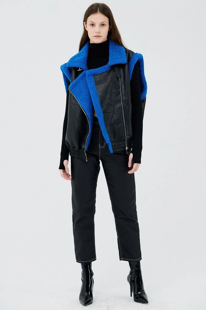 STORETS Influencer Arya Faux Shearling Vest