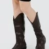 STORETS Zei Pleather Western Boots