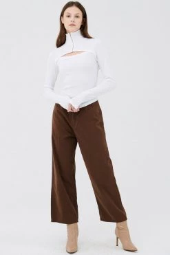 STORETS Faryl Peach Washing Wide Pants CLOTHING