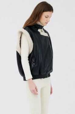 STORETS Arya Faux Shearling Vest CLOTHING