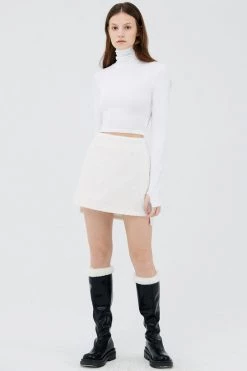 STORETS Olive Thumb Hole Top CLOTHING