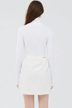 STORETS Olive Thumb Hole Top CLOTHING