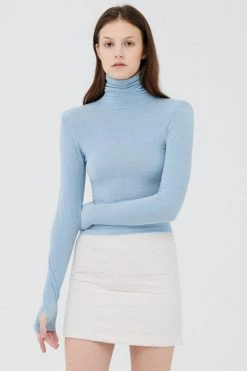 STORETS CLOTHING Golda Padded Shoulder Top