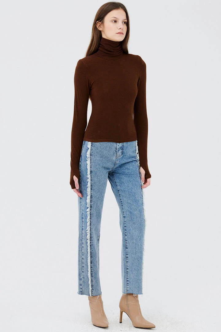 STORETS CLOTHING Golda Padded Shoulder Top