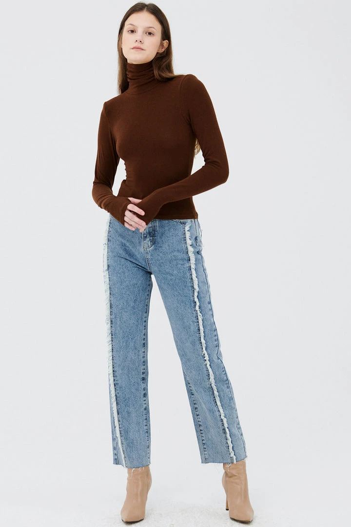 STORETS CLOTHING Golda Padded Shoulder Top