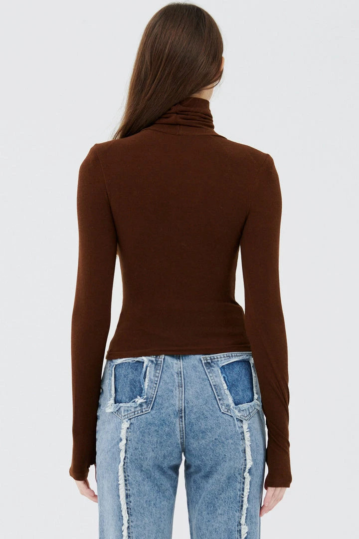 STORETS CLOTHING Golda Padded Shoulder Top