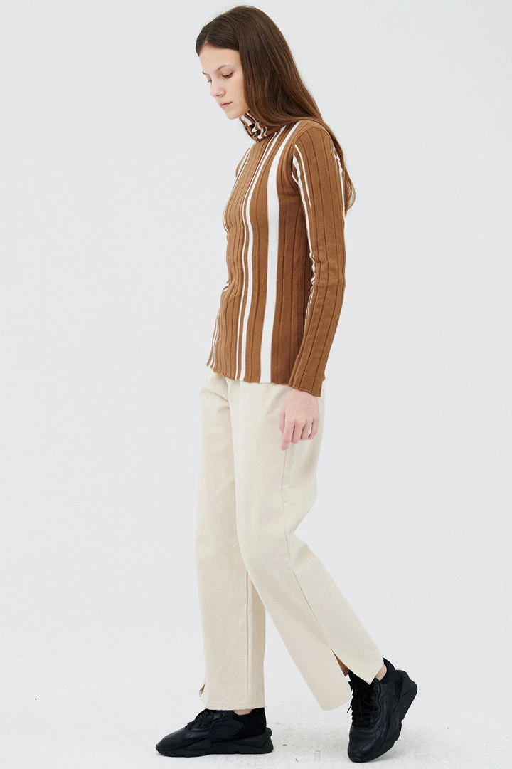STORETS Mei Striped Knitted Top