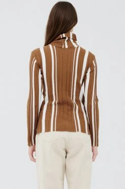 STORETS Mei Striped Knitted Top