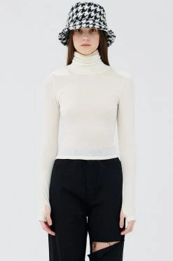 STORETS Golda Padded Shoulder Top CLOTHING