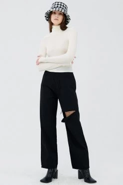 STORETS Golda Padded Shoulder Top CLOTHING