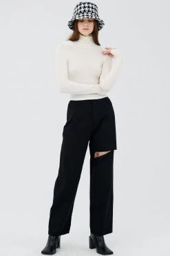 STORETS Golda Padded Shoulder Top CLOTHING