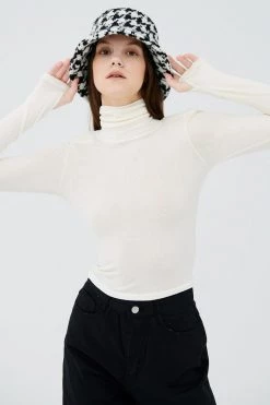 STORETS Golda Padded Shoulder Top CLOTHING