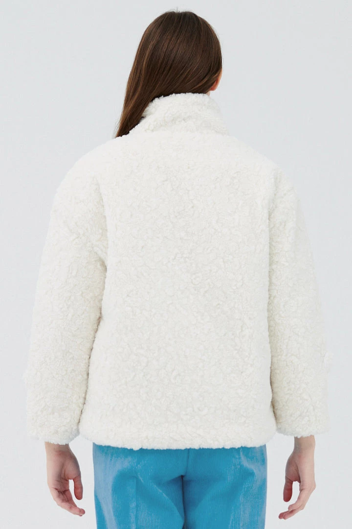 STORETS Emma Double Breasted Teddy Coat