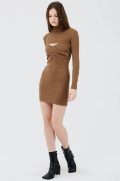 STORETS CLOTHING Remi Mockneck Shrug And Dress Set