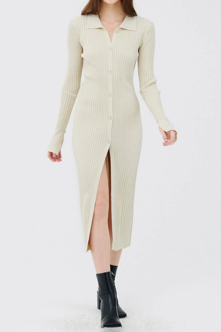 STORETS CLOTHING Quinzel Long Sleeves Slim Dress