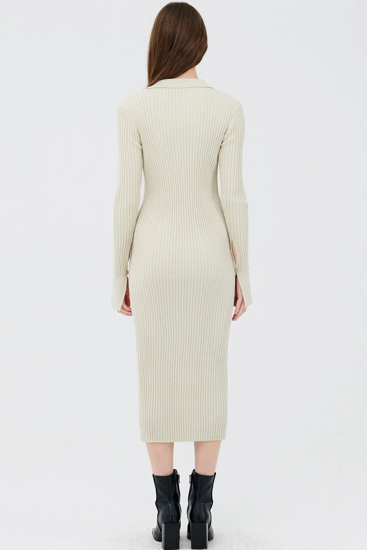 STORETS CLOTHING Quinzel Long Sleeves Slim Dress