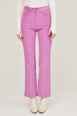 STORETS Monina High Waist Corduroy Pants CLOTHING
