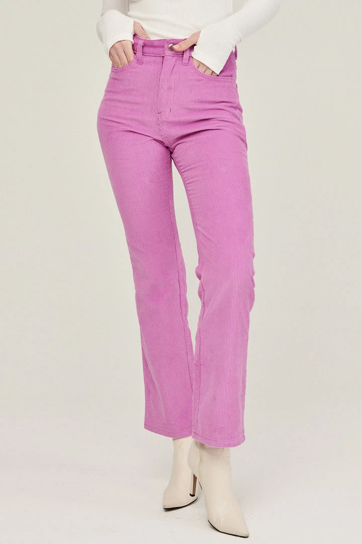 STORETS Monina High Waist Corduroy Pants CLOTHING