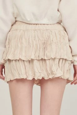 STORETS Estela Tiered Mini Skirt CLOTHING