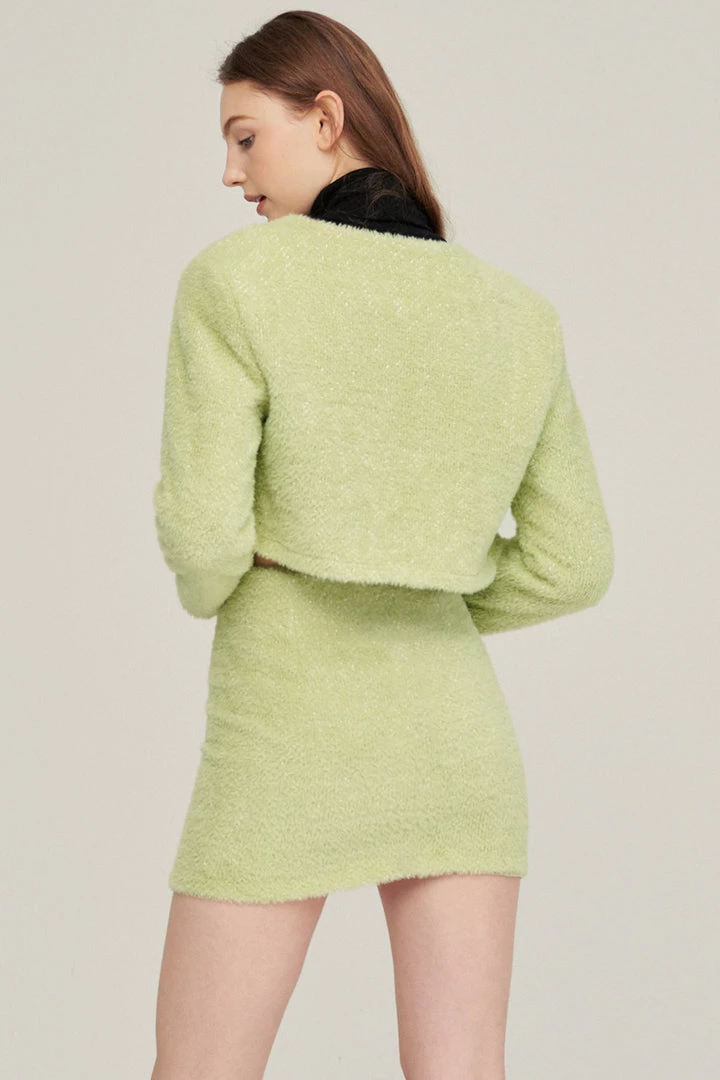 STORETS Jenny Safety Pin Cropped Jacket