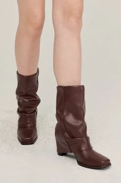 STORETS Zenda Two-Way Pleather Boots ACCESSORIES