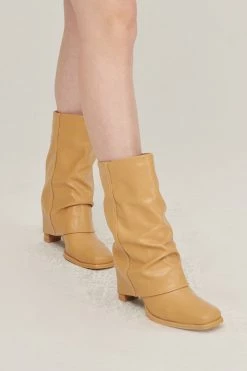 STORETS Zenda Two-Way Pleather Boots ACCESSORIES