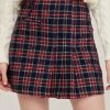 STORETS Evie Plaid Pleated Mini Skirt