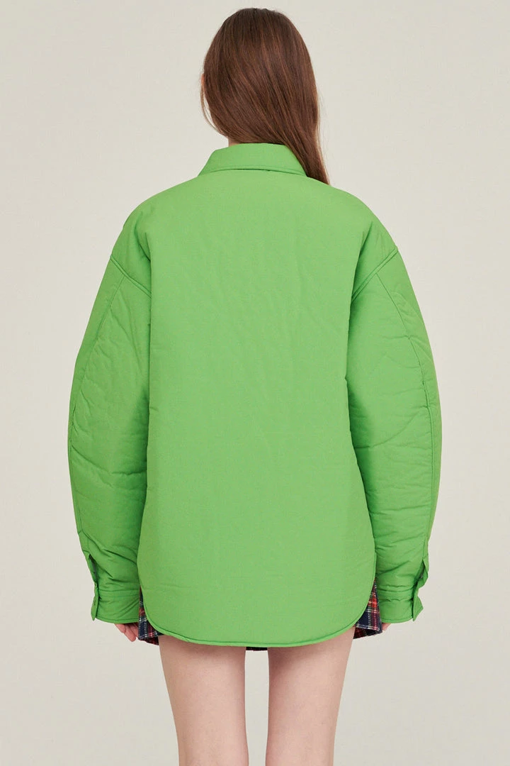 STORETS Jeanne Padded Oversized Shacket CLOTHING