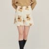 STORETS Sunny Teddy Faux Shearling Shorts