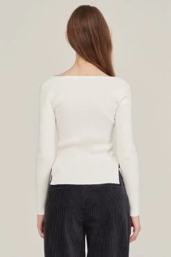 STORETS BEST-SELLERS Enid Sweetheart Ribbed Top