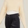 STORETS Whitney Two-way Cropped Sweater CLOTHING