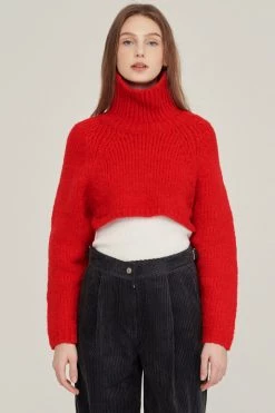 STORETS Whitney Two-way Cropped Sweater CLOTHING