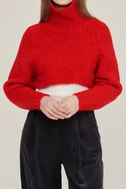 STORETS Whitney Two-way Cropped Sweater CLOTHING