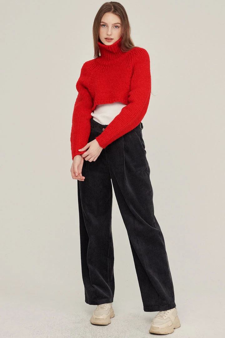 STORETS Whitney Two-way Cropped Sweater CLOTHING