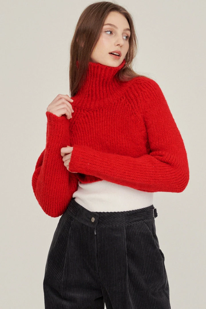 STORETS Whitney Two-way Cropped Sweater CLOTHING