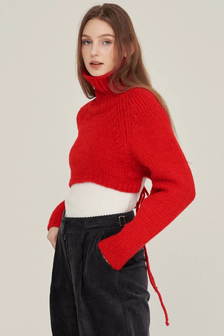STORETS Whitney Two-way Cropped Sweater CLOTHING