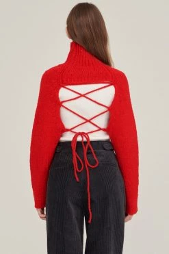 STORETS Whitney Two-way Cropped Sweater CLOTHING