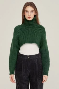 STORETS Whitney Two-way Cropped Sweater CLOTHING