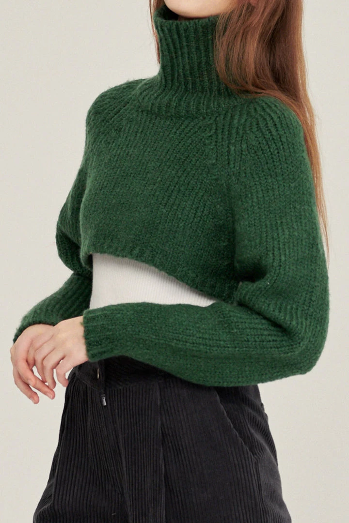 STORETS Whitney Two-way Cropped Sweater CLOTHING