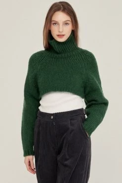 STORETS Whitney Two-way Cropped Sweater CLOTHING