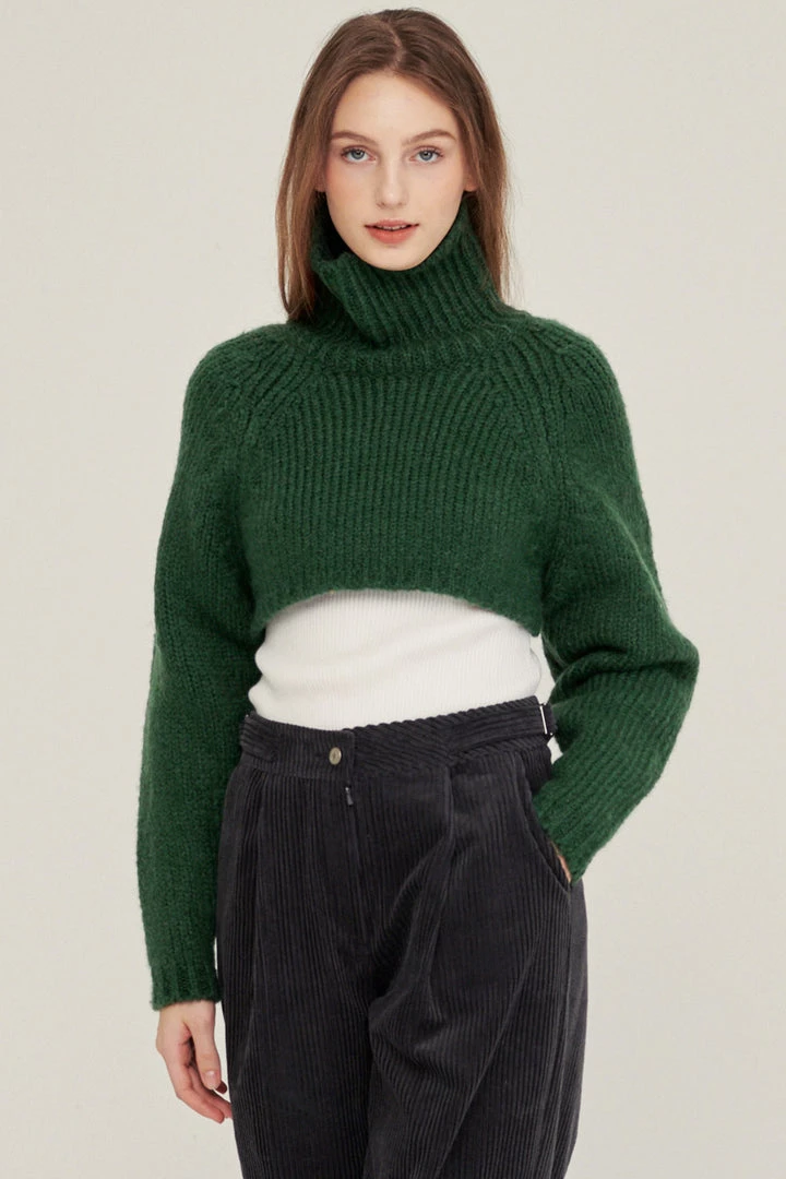 STORETS Whitney Two-way Cropped Sweater CLOTHING