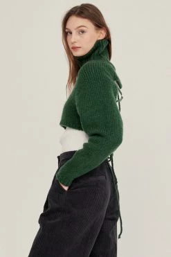 STORETS Whitney Two-way Cropped Sweater CLOTHING