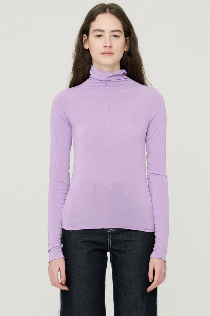 STORETS Ivy High Neck Sheer Top CLOTHING