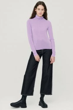 STORETS Ivy High Neck Sheer Top CLOTHING