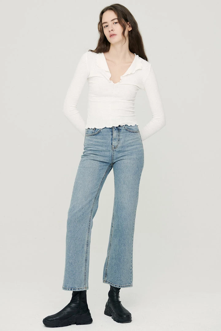 STORETS Lori Wide Leg Jeans CLOTHING