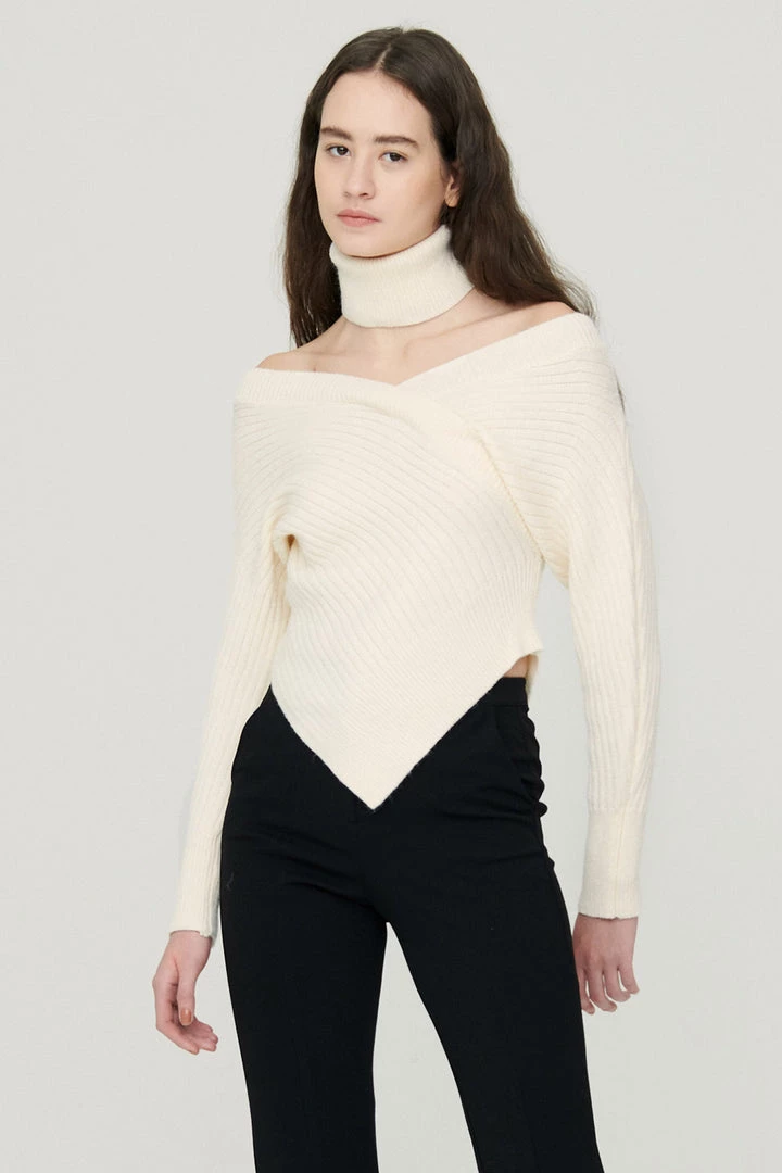 STORETS Sia Neck Warmer And Sweater Set CLOTHING