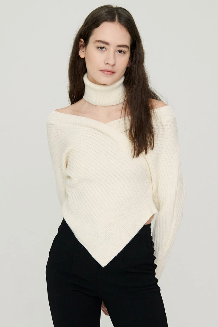 STORETS Sia Neck Warmer And Sweater Set CLOTHING